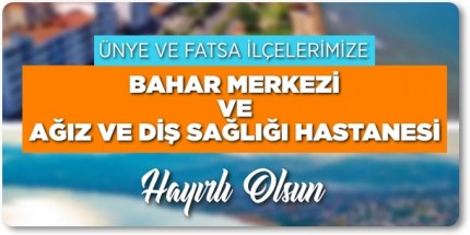 Ordu’ya Büyük Sağlık Yatırımı Müjdesi